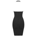 Lace Skinny Bandage Dress Backless Evening Dress - SunLify