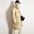 Down Jacket Thick Long White Duck Down Jacket - SunLify