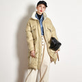 Down Jacket Thick Long White Duck Down Jacket - SunLify