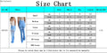 Fashion Denim Flare Pants Women Vintage Ripped Holes High Waist Jeans Wide Leg Trousers Sexy Casual Patchwork Bell-Bottoms Jeans - SunLify