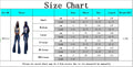 Fashion High Waist Denim Flare Pants Women Retro Ripped Jeans Wide Leg Trousers Ladies Casual Bell-Bottoms Female Skinny Jeans - SunLify