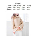 Autumn Knitted Sweater Women Long Loose Sleeve Sweaters Oversize - SunLify