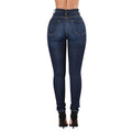 Summer Women casual Thin Denim jeans High Waist Jeans ladies push up Stretch Jeans plus size washed denim skinny pencil pants - SunLify