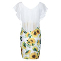 Womens summer dress fashion Sleeveless O-Neck women Vintage dresses - SunLify