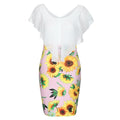 Womens summer dress fashion Sleeveless O-Neck women Vintage dresses - SunLify