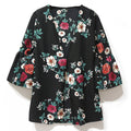 Women Tops Floral Print Blouse Shirt - SunLify