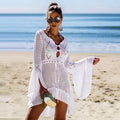 Women Swimsuit Cover-up Beach Bathing Suit Beachwear Knitting Swimwear - SunLify