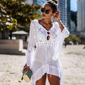 Women Swimsuit Cover-up Beach Bathing Suit Beachwear Knitting Swimwear - SunLify