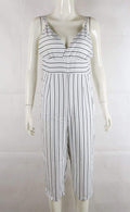 Casual Print Rompers Womens Jumpsuit Striped Women Clothes - SunLify