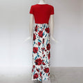 Floral Print Summer Boho Dress Party Dress Long Maxi Dresses Vestidos - SunLify